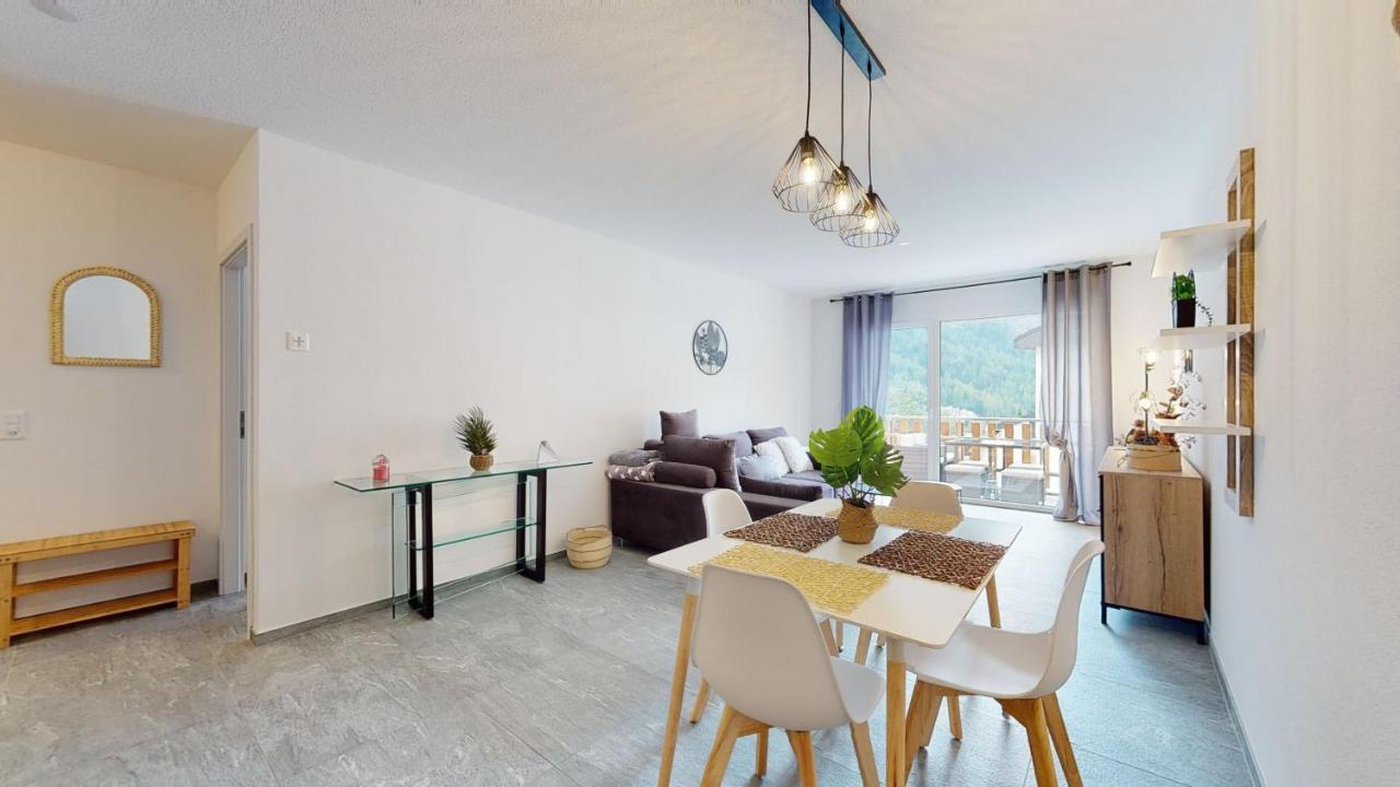 Apartment With Sauna And Mountain View Лойкербад Екстериор снимка