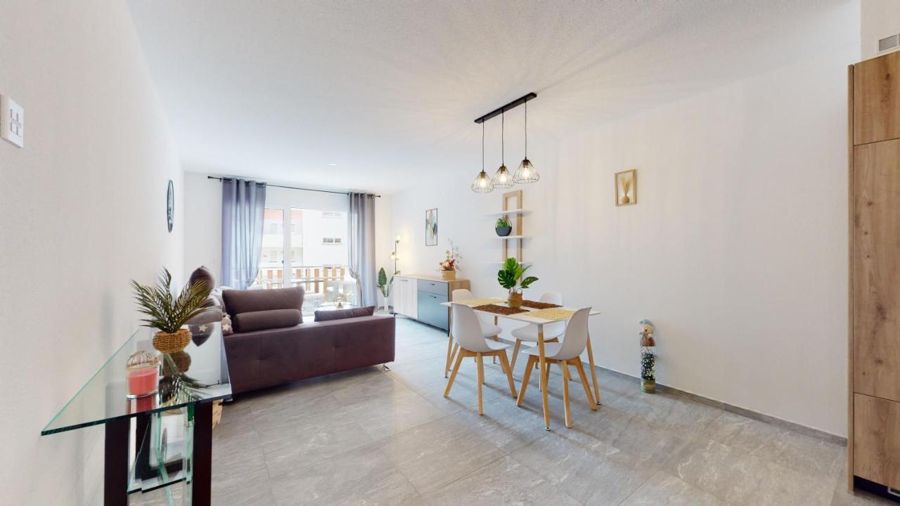 Apartment With Sauna And Mountain View Лойкербад Екстериор снимка