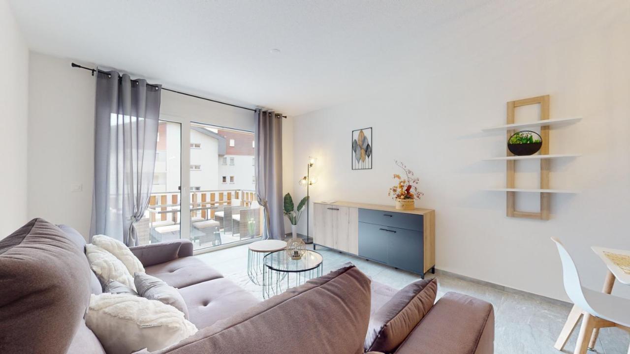 Apartment With Sauna And Mountain View Лойкербад Екстериор снимка