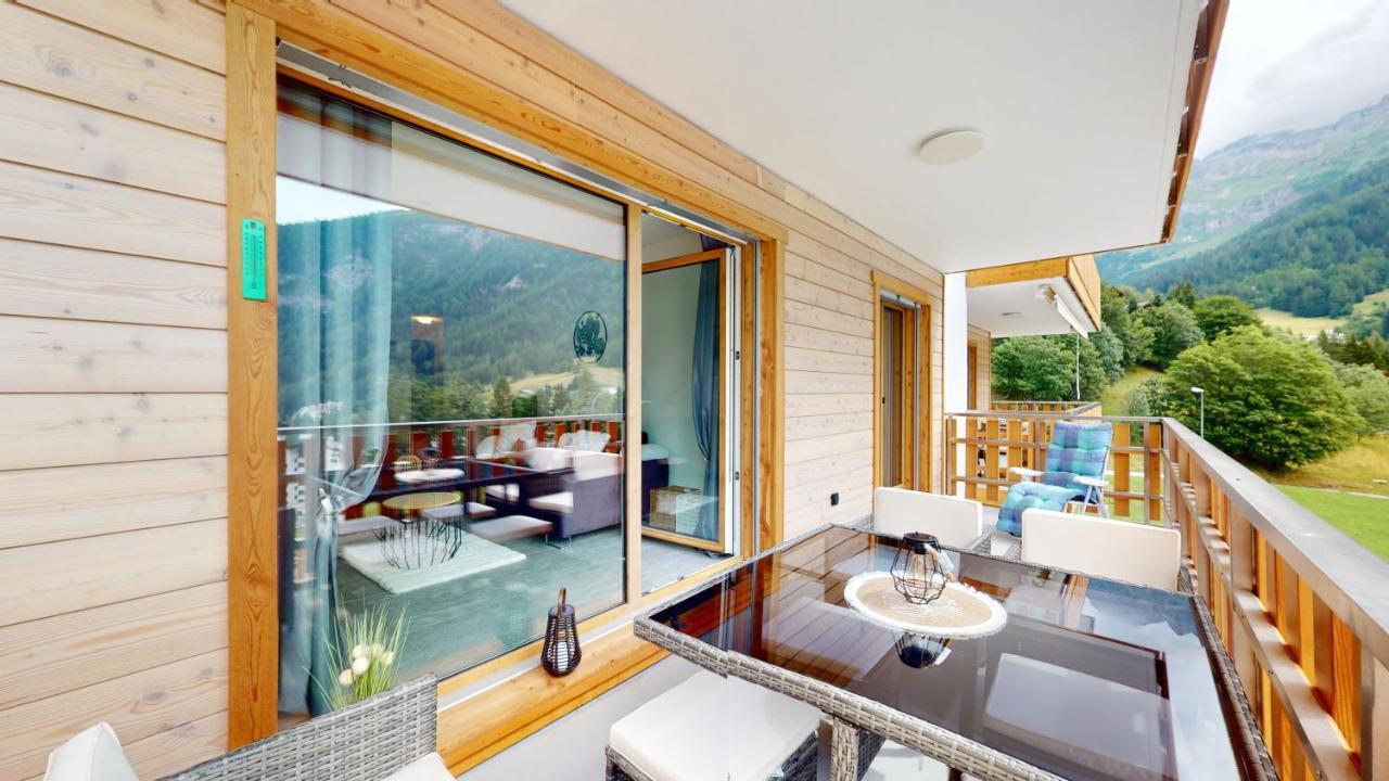 Apartment With Sauna And Mountain View Лойкербад Екстериор снимка